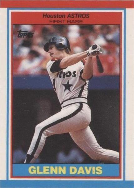 1989 Topps Reino Unido Minis - Glenn Davis #20