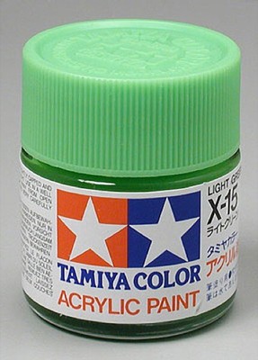 Tamiya 81015 Acrylic X15 GlossLight Green
