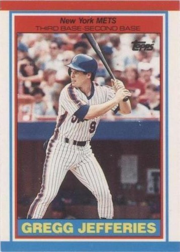 1989 Topps United Kingdom Minis - Gregg Jefferies #44