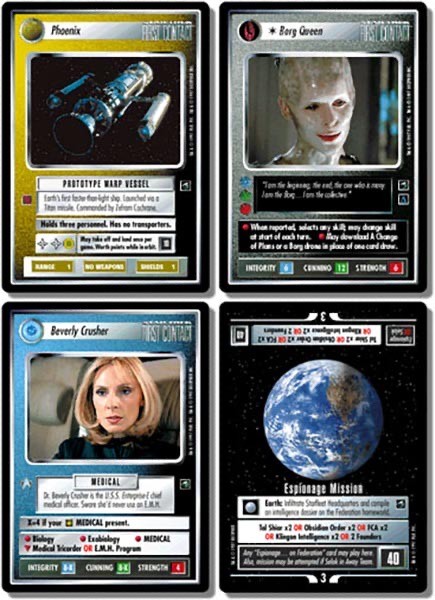 Star Trek CCG 1E : First Contact Complete Set