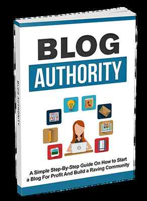BLOG AUTHORITY Shows You How To Start A Blog For Profit And A Community (CD-ROM)