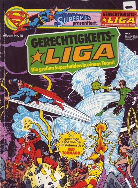Gerechtigkeits-Liga Album Nr. 18/1982 Das gewaltige Epos von der Entstehung des