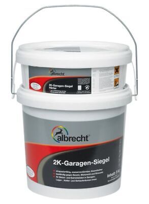 Albrecht 2K-Garagen-Siegel 5 kg kieselgrau seidenglänzend RAL 7032 Betonsiegel