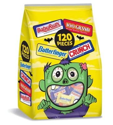 Mini and Fun Size Candy Bars,Various flavors 120 Ct,FREE SHIPPING 