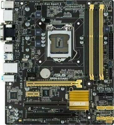 SCHEDA MADRE ASUS B85M-E /DASH INTEL LGA1150 MOTHERBOARD DDR3 USB 3.0 HDMI + FAN