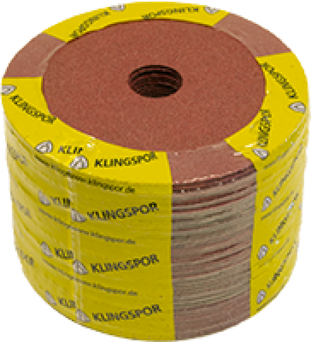 25 Fiberschleifscheibe 125mm CS561 Korn 16-120 Klingspor Fiberscheiben Holz-Meta