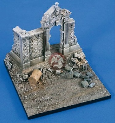 Verlinden 1/35 2101 Roadside con Parkwall