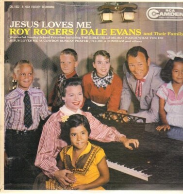 Roy Rogers And Dale Evans Jesus Loves Me NEAR MINT RCA Camden Vinyl LP