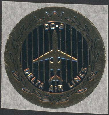 U.S., 1965. Dellta DC-9 Decal