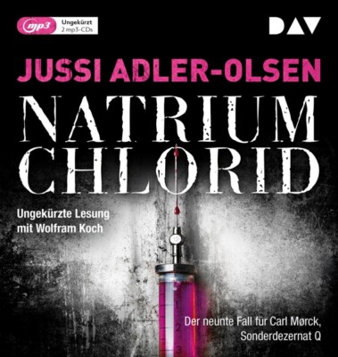 NATRIUM CHLORID.DER NEWNTE FALL-JUSSI FÜR CARL MORCK,  2 MP3 CD NEW