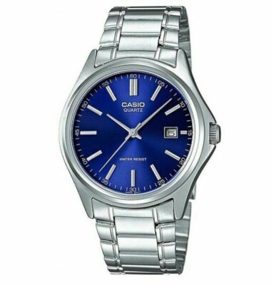 CASIO MTP-1183A-2ADF OROLOGIO UOMO ACCIAIO BLU DATA 37mm SOTTOCOSTO