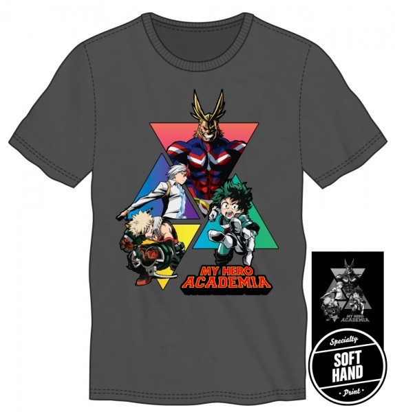 * Легальная * Аутентичная футболка My Hero Academia Todoroki Bakugou Midoriya TS5Y5B