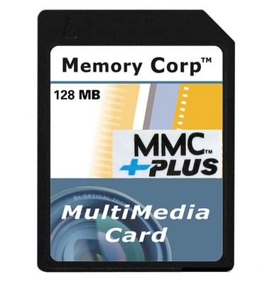 128MB Memorycorp MMC-Plus SD memory Multimedia-Card Speicher-Karte Handy Kamera