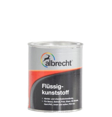 (25,87€/ L)Albrecht Flüssigkunststoff Kieselgrau 750ml