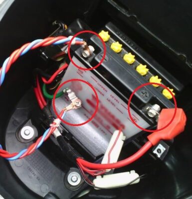 Battery Bolts and Nuts, M6 x 16mm ATV Battery Terminal Bolts, Stainless , 6 Set