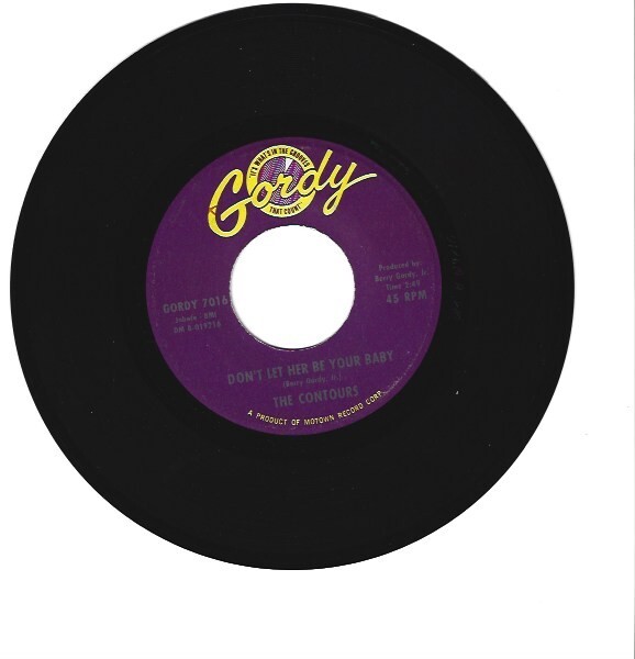 英7” The Contours Determination TMG564 Tamla Motown /00050