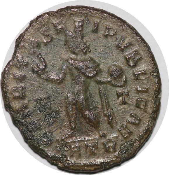 S1554 Constantine Ii Caesar 317 - 337 Follis Claritas Rei Pvblicae Atr