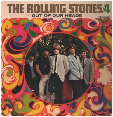 LP The Rolling Stones Out Of Our Heads/4 + INSERT NEAR MINT