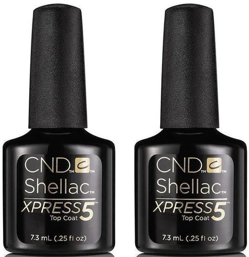 CND Shellac Xpress5 Top Coat, 7.3 ml