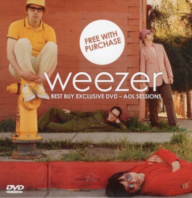 WEEZER - BEST BUY EXCLUSIVE DVD -  AOL SESSIONS - PROMO DVD - SEALED