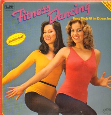 LP Fitness Dancing - Tanz dich fit im Disco Sound Various POSTER NEAR MINT