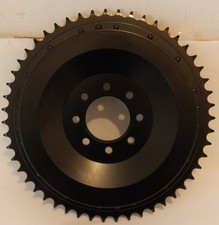 Harley Rear Brake Drum/Sprocket 54-78 Sportsters Black Aftermarket New