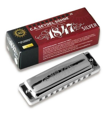 Seydel Blues 1847 Silver G Mundharmonika