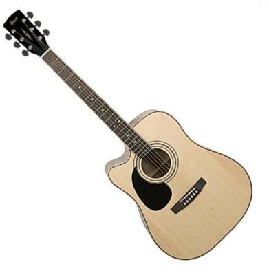 Cort AD-880CE Natural Left Handed Acoustic Guitar
