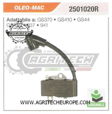 2501020R Coil Electronic Control Unit Chainsaw Oleo-Mac GS370 GS410 Original