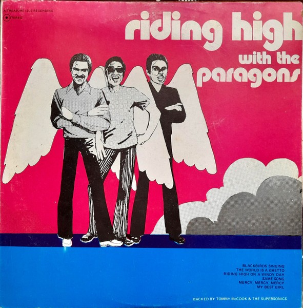 The Paragons - Riding High With The Paragons (LP, Album, RE, Bla) (Very Good Plu