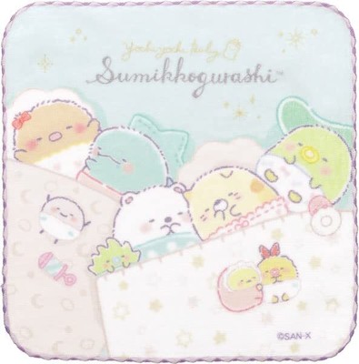 Sumicco-Gurashi ''baby'' Mini Towel 250×250mm CM39902