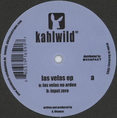 Alejandro Vivanco - Las Velas EP (12'', EP) (Near Mint (NM or M-)) - 3023658953