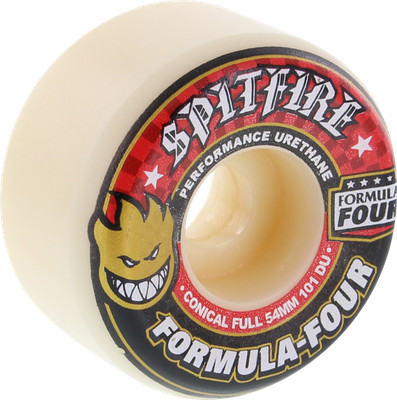 Spitfire - Formula 4 - Full Conical - 101d/54mm - WHT w/RED