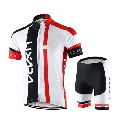 Conjunto ciclismo maillots y cullotte hombre bicicleta corto secado rápido