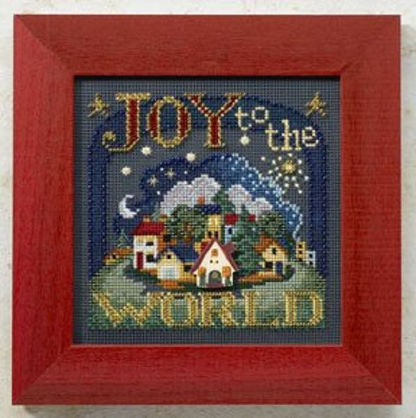 Cool Quartet Cross Stitch Kit Mill Hill 2013 Buttons & Beads Winter