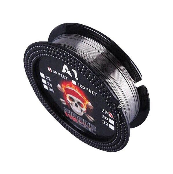 Pirate Coil Wickeldraht Clapton KA1 NI80 SS316L Edelstahl Wire RDA RBA RTA