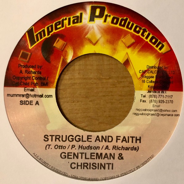 Gentleman & Chrisinti / Blu Fox - Struggle And ...