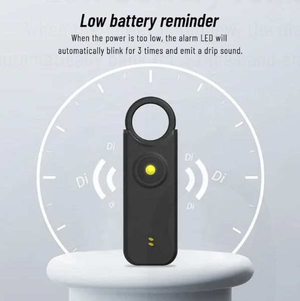 She's Birdie Dupe Personal Safety Alarm Self Defense Keychain 135dB