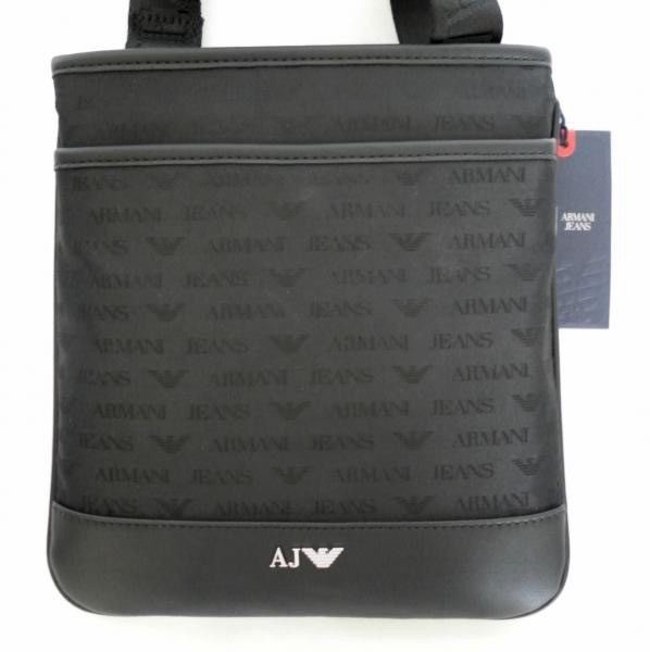 ARMANI JEANS AJ CC993 MESSENGER SHOULDER BAG BLACK MODEL MAN in