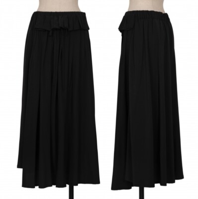 スカート Yohji Yamamoto Gather Frill Skirt ASYMMETRIC GATHERED SKIRT(XS Black): Vintage 1.2｜THE SHOP