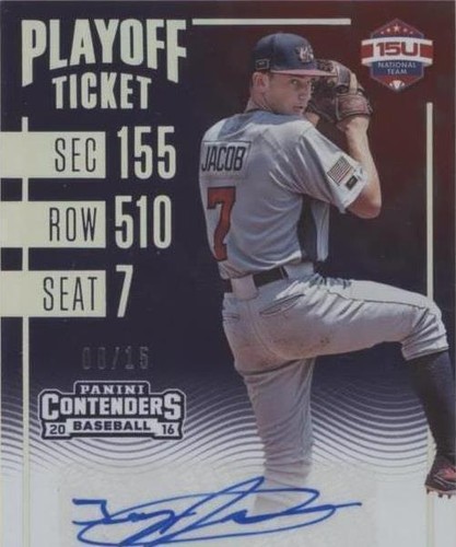 2016 Panini Elite Extra Edition - Tony Jacob #15U-TJ