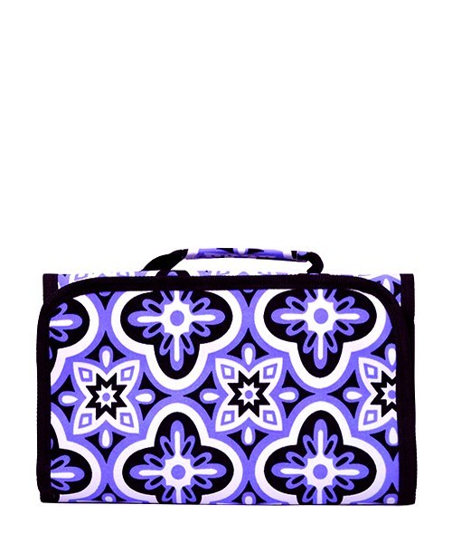 Canvas Hanging Toiletry/Cosmetic/Make Up/Jewelry Bag NGIL NEW FREE Ship! Purple