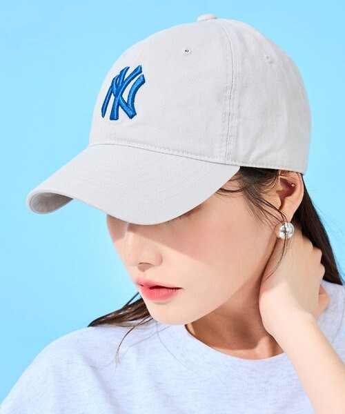 3ACP6601N-50GRS MLB Unisex N-COVER Unstructured Ball Cap NY