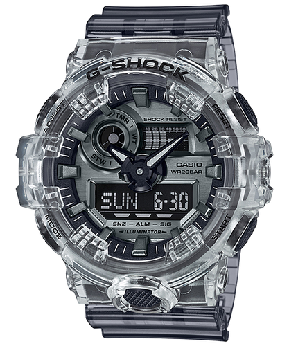 Casio G-Shock World Time Chronograph Quartz Analog-Digital Watch GA-700SK-1