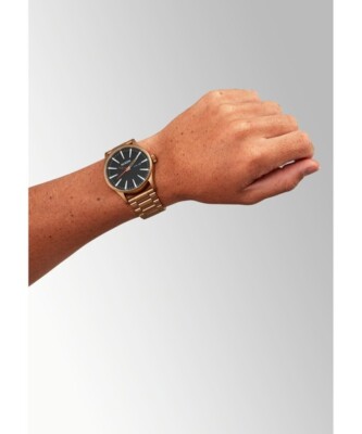 Pre-owned Nixon Men's Watch Sentry Ss Analog Watch A3565145