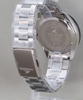 Pre-owned Casio Oceanus Ocw-t2600j-7ajf Men Watch Japan Classic Line Titanium Radio Solar
