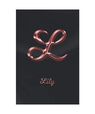 Lily: Dot Journal | Letter L Personalized First Name Personal Dotted Bullet Grid