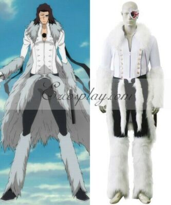 Primera Espada Resurrection Coyote Starrk Outfit Halloween Cosplay Costume /