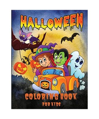 Halloween Coloring Book for Kids: A Cute Spooky Halloween Coloring Book for Chil