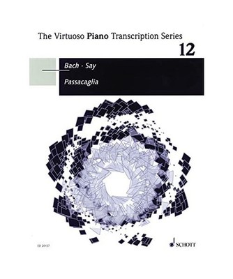 SCHOTT BACH J.S. - PASSACAGLIA - PIANO, Bach, Johann Sebastian